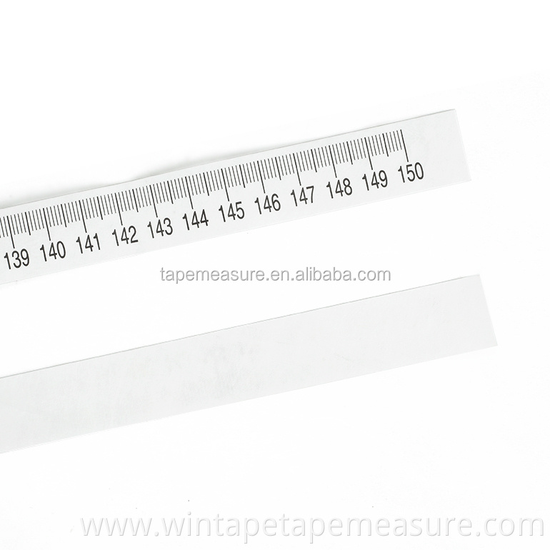 1.5meter/60inch dupont Water proof Disposable Personalized Healthy Paper Measure Mini Metric Tape